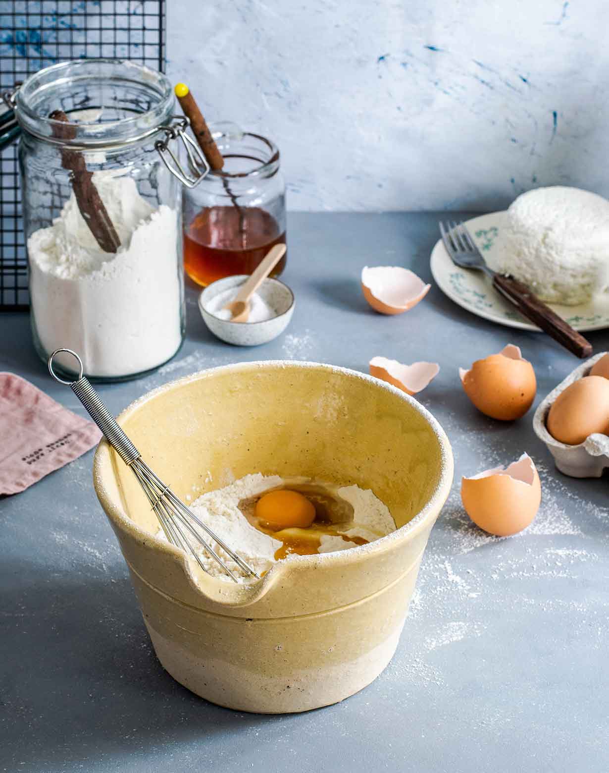 Mixing Ingredients Mixing Ingredients